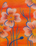 The image for Orange Poppies - $25 ONLY - October special