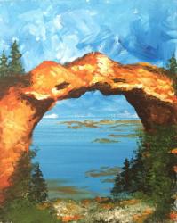 The image for Mackinac Arch Rock