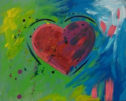 The image for Family Friendly - Big Abstract Heart (Age +7)