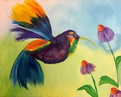 The image for Hummingbird Silhouettes