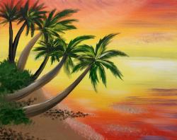 The image for KIDS CAMP - Ocean Week (Tropical Beach Sunset) $38