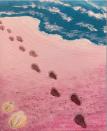 The image for Footprint on Pink Sand