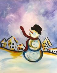 The image for KIDS ART CAMP - Dashing Thru Town - painting on canvas